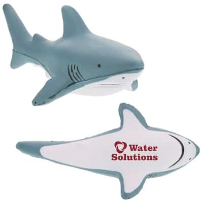 Foam shark stress reliever imprinted with promo.