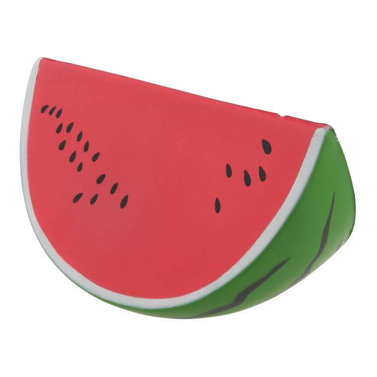 Foam watermelon slice stress reliever.