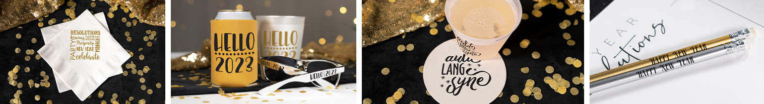 Personalized New Years Eve Party Favors | TotallyPromotional.com