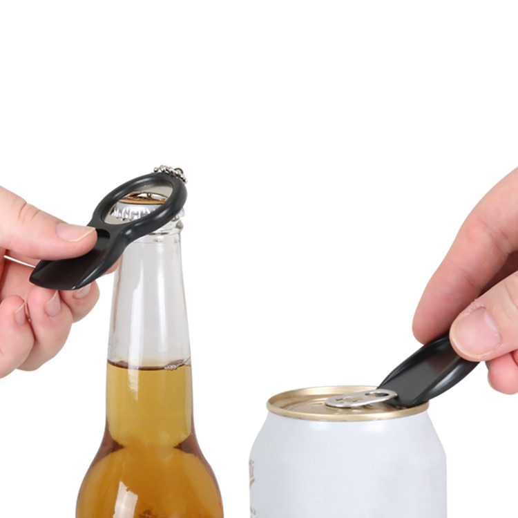 Foam bottle opener can cooler.