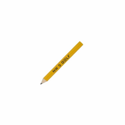 Wood round small golf pencil.
