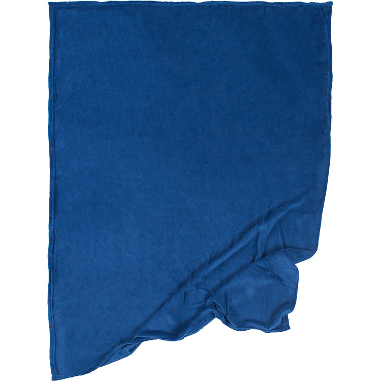 Blank ultra soft polyester fleece blanket.