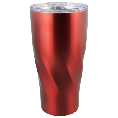 Stainless steel blue tumbler blank in 20 ounces.