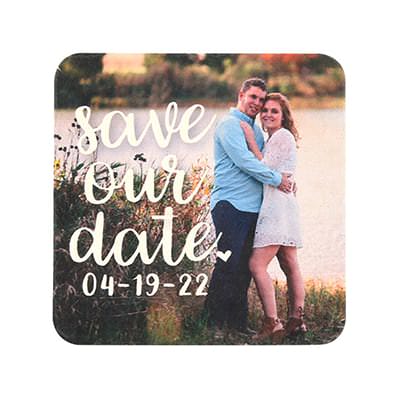 save the date coasters TWCST422