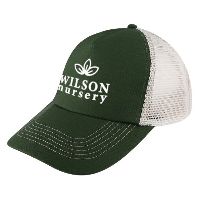 Forest Green custom trucker hat.