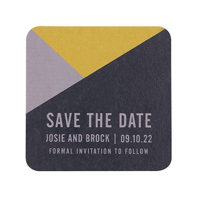 save the date coasters TWCST425