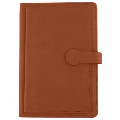 Polyurethane navy wallet-top journal blank.