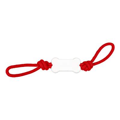Pull and tug dog toy blank.