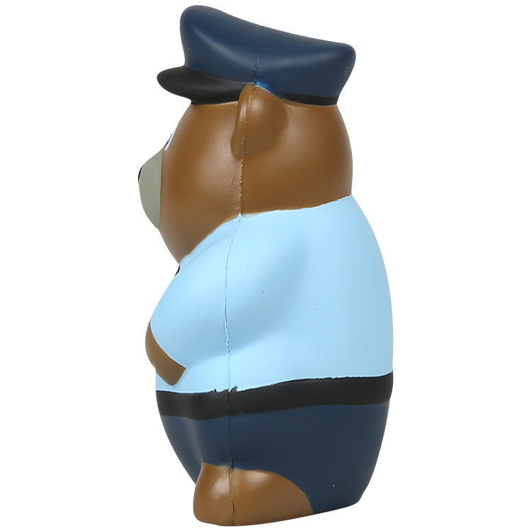 police bear stress ball