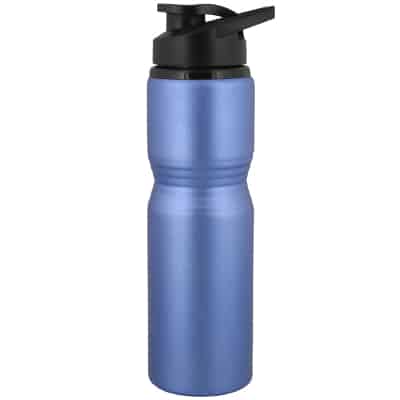 Aluminum blue water bottle blank in 28 ounces.