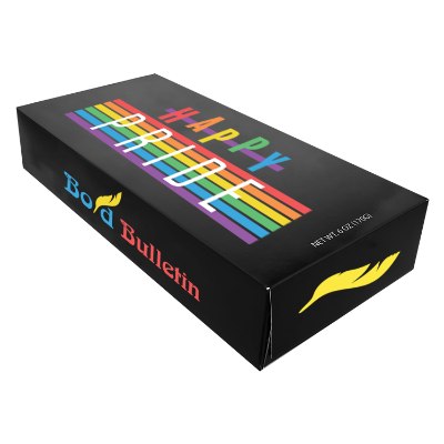 Custom pride salt water taffy in gift box-Full Color