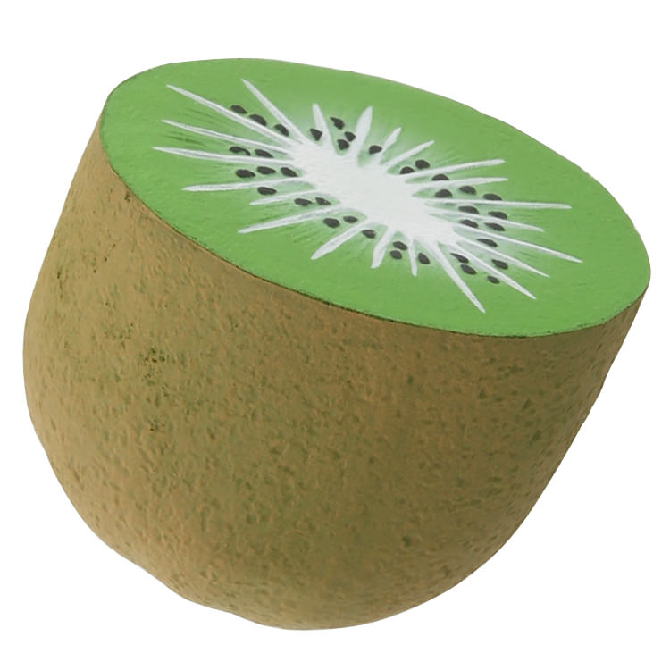 Foam kiwi stress ball.