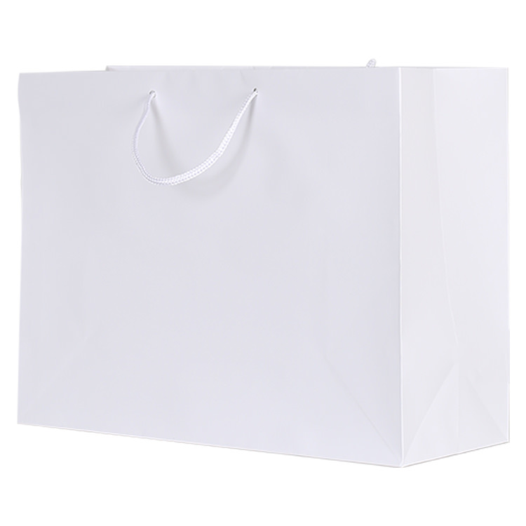 Paper matte recyclable eurotote bag.