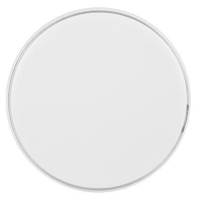 Plastic white wireless qi charger blank.