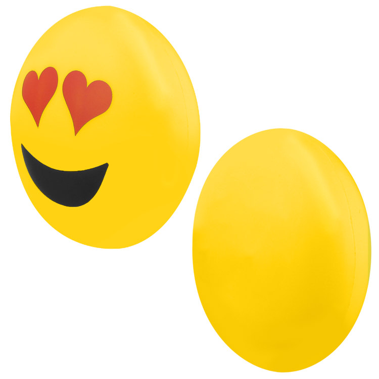 Foam I love you emoji stress ball.