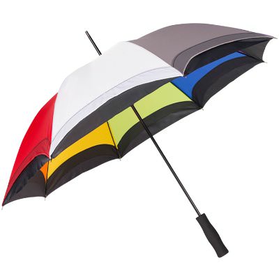 46 inch multi color umbrella.