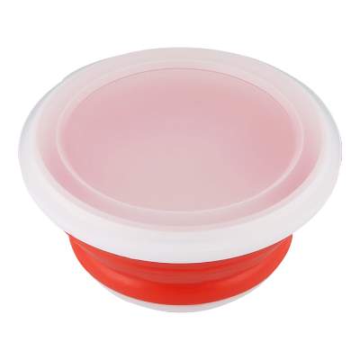 Red silicone collapsi-bowl blank.