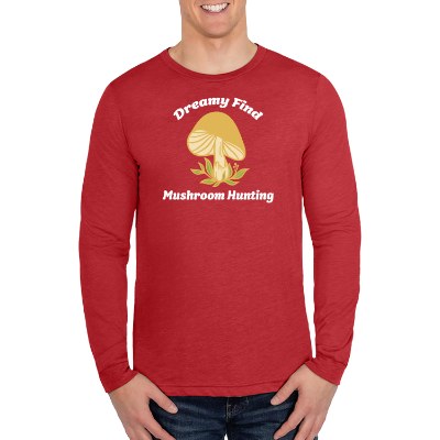 Personal vintage red full color imprint long sleeve tee.