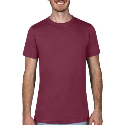 Plain manzanita short-sleeve t-shirt.
