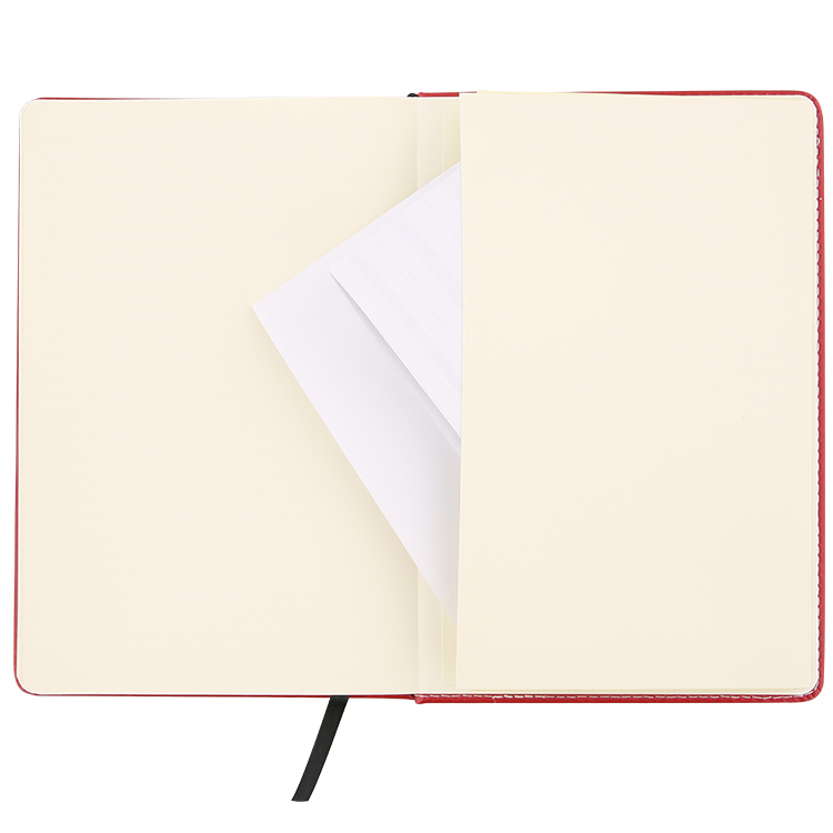 Blank polyurethane strappy journal.