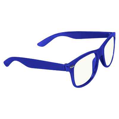 Plastic blank jameson blue light blocking glasses.