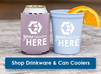 Shop Drinkware and Can Coolers