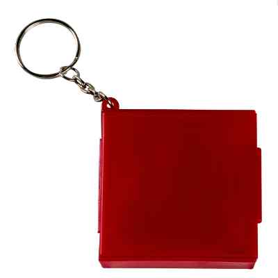 Blank frost red wet wipe carrying case available in bulk.