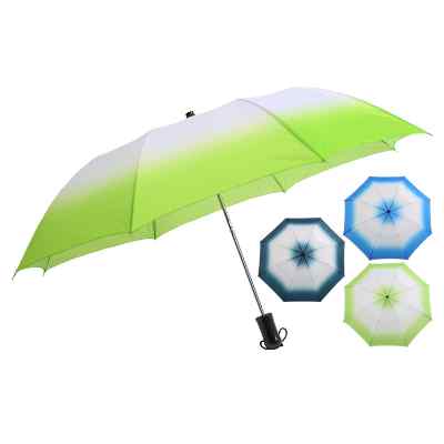 44" shedrain ombre compact umbrella.