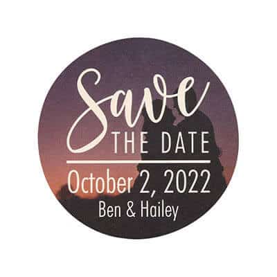 save the date coasters TWCST416R
